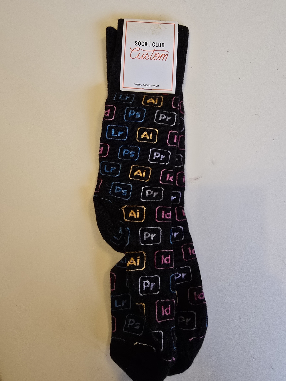 Geek Chic Adobe Women’s Black Crew Socks